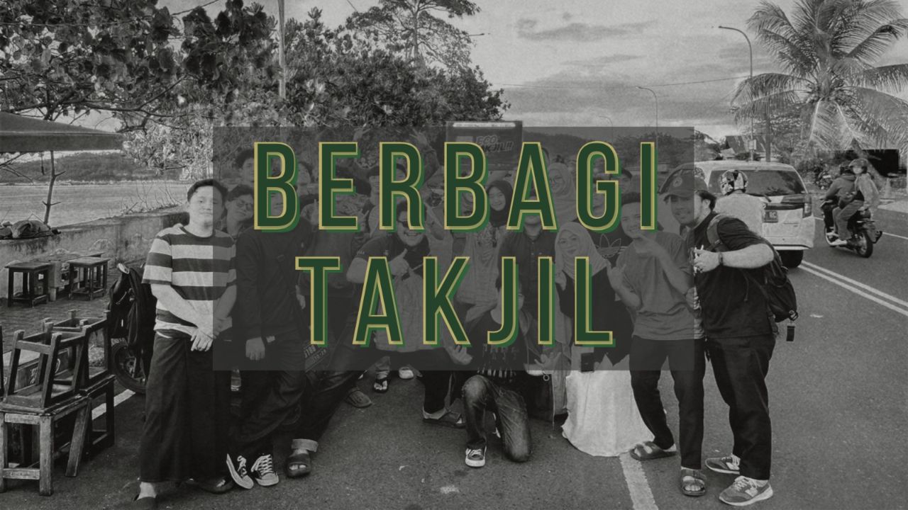 Berbagi takjil 